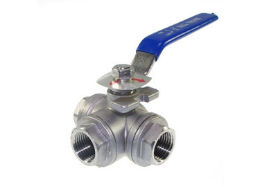 چین ISO9001 2008 3-way فولاد ضد زنگ شیر سوپاپ PN63 فشار برای آب / روغن تامین کننده